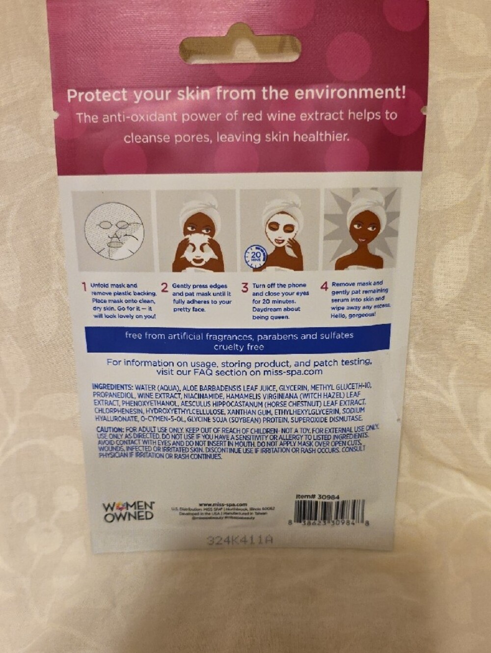 Face Mask - 4 Pack Bundle - Picture 7 of 7